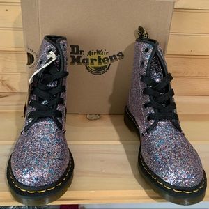 DR.MARTENS 1460 FARRAH (W) GLITTER SZ 9.